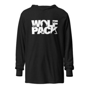 Wolfpack Hooded long-sleeve tee